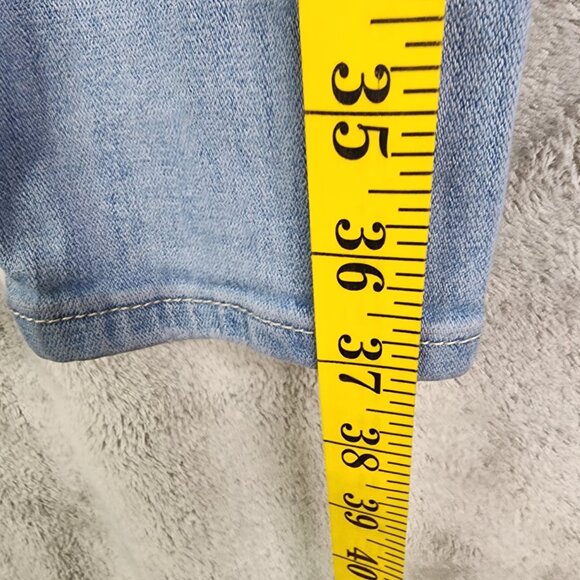 Womens American Eagle Hi Rise Jegging Denim Jeans Super Stretch Distressed 8 - Picture 9 of 10